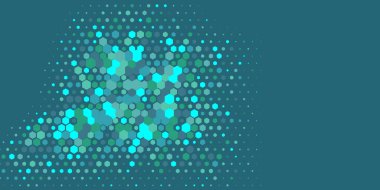 Geometrik Çoklu Boyutlu Altıgen Çoklu Renkli Arkaplan, Geometrik Soyut İki Renkli Duvar Kağıdı Alt sol köşeden sağ üst köşeye çapraz olarak dağılmıştır