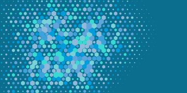 Geometrik Çoklu Boyutlu Altıgen Çoklu Renkli Arkaplan, Geometrik Soyut İki Renkli Duvar Kağıdı Alt sol köşeden sağ üst köşeye çapraz olarak dağılmıştır