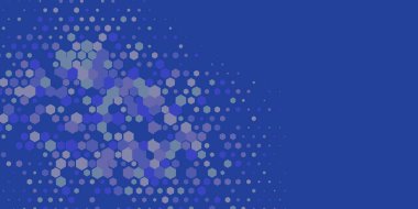 Geometrik Çoklu Boyutlu Altıgen Çoklu Renkli Arkaplan, Geometrik Soyut İki Renkli Duvar Kağıdı Alt sol köşeden sağ üst köşeye çapraz olarak dağılmıştır