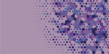 Geometrik Çoklu Boyutlu Altıgen Çoklu Renkli Arkaplan, Geometrik Soyut İki Renkli Duvar Kağıdı Alt sol köşeden sağ üst köşeye çapraz olarak dağılmıştır