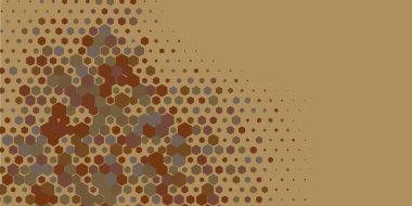 Geometrik Çoklu Boyutlu Altıgen Çoklu Renkli Arkaplan, Geometrik Soyut İki Renkli Duvar Kağıdı Alt sol köşeden sağ üst köşeye çapraz olarak dağılmıştır