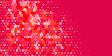 Geometrik Çoklu Boyutlu Altıgen Çoklu Renkli Arkaplan, Geometrik Soyut İki Renkli Duvar Kağıdı Alt sol köşeden sağ üst köşeye çapraz olarak dağılmıştır