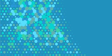 Geometrik Çoklu Boyutlu Altıgen Çoklu Renkli Arkaplan, Geometrik Soyut İki Renkli Duvar Kağıdı Alt sol köşeden sağ üst köşeye çapraz olarak dağılmıştır