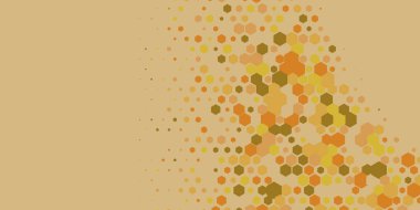 Geometrik Çoklu Boyutlu Altıgen Çoklu Renkli Arkaplan, Geometrik Soyut İki Renkli Duvar Kağıdı Alt sol köşeden sağ üst köşeye çapraz olarak dağılmıştır