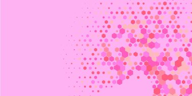 Geometrik Çoklu Boyutlu Altıgen Çoklu Renkli Arkaplan, Geometrik Soyut İki Renkli Duvar Kağıdı Alt sol köşeden sağ üst köşeye çapraz olarak dağılmıştır