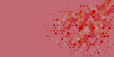 Geometrik Çoklu Boyutlu Altıgen Çoklu Renkli Arkaplan, Geometrik Soyut İki Renkli Duvar Kağıdı Alt sol köşeden sağ üst köşeye çapraz olarak dağılmıştır