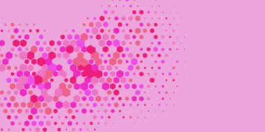 Geometrik Çoklu Boyutlu Altıgen Çoklu Renkli Arkaplan, Geometrik Soyut İki Renkli Duvar Kağıdı Alt sol köşeden sağ üst köşeye çapraz olarak dağılmıştır