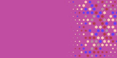 Yıldızlar İki Renkli Soyut Resimler 'i şekillendirir. Renkli yıldızların soyut duvar kağıtları, yıldızlı soyut renkli arkaplanlar. Parlak çok renkli duvar kağıdı sanatı