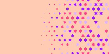 Yıldızlar İki Renkli Soyut Resimler 'i şekillendirir. Renkli yıldızların soyut duvar kağıtları, yıldızlı soyut renkli arkaplanlar. Parlak çok renkli duvar kağıdı sanatı