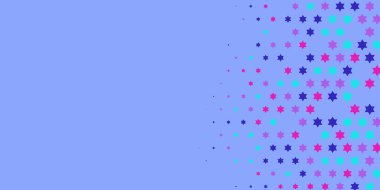 Yıldızlar İki Renkli Soyut Resimler 'i şekillendirir. Renkli yıldızların soyut duvar kağıtları, yıldızlı soyut renkli arkaplanlar. Parlak çok renkli duvar kağıdı sanatı