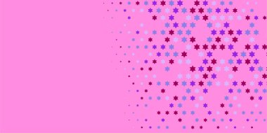 Yıldızlar İki Renkli Soyut Resimler 'i şekillendirir. Renkli yıldızların soyut duvar kağıtları, yıldızlı soyut renkli arkaplanlar. Parlak çok renkli duvar kağıdı sanatı