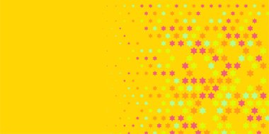 Yıldızlar İki Renkli Soyut Resimler 'i şekillendirir. Renkli yıldızların soyut duvar kağıtları, yıldızlı soyut renkli arkaplanlar. Parlak çok renkli duvar kağıdı sanatı