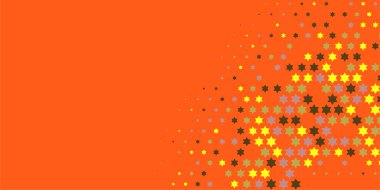 Yıldızlar İki Renkli Soyut Resimler 'i şekillendirir. Renkli yıldızların soyut duvar kağıtları, yıldızlı soyut renkli arkaplanlar. Parlak çok renkli duvar kağıdı sanatı