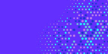 Yıldızlar İki Renkli Soyut Resimler 'i şekillendirir. Renkli yıldızların soyut duvar kağıtları, yıldızlı soyut renkli arkaplanlar. Parlak çok renkli duvar kağıdı sanatı