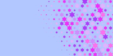 Yıldızlar İki Renkli Soyut Resimler 'i şekillendirir. Renkli yıldızların soyut duvar kağıtları, yıldızlı soyut renkli arkaplanlar. Parlak çok renkli duvar kağıdı sanatı