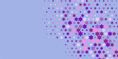 Yıldızlar İki Renkli Soyut Resimler 'i şekillendirir. Renkli yıldızların soyut duvar kağıtları, yıldızlı soyut renkli arkaplanlar. Parlak çok renkli duvar kağıdı sanatı