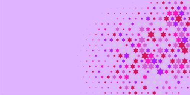 Yıldızlar İki Renkli Soyut Resimler 'i şekillendirir. Renkli yıldızların soyut duvar kağıtları, yıldızlı soyut renkli arkaplanlar. Parlak çok renkli duvar kağıdı sanatı