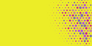 Yıldızlar İki Renkli Soyut Resimler 'i şekillendirir. Renkli yıldızların soyut duvar kağıtları, yıldızlı soyut renkli arkaplanlar. Parlak çok renkli duvar kağıdı sanatı