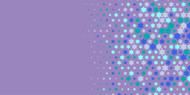 Yıldızlar İki Renkli Soyut Resimler 'i şekillendirir. Renkli yıldızların soyut duvar kağıtları, yıldızlı soyut renkli arkaplanlar. Parlak çok renkli duvar kağıdı sanatı