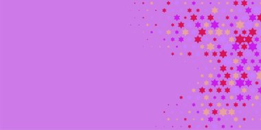 Yıldızlar İki Renkli Soyut Resimler 'i şekillendirir. Renkli yıldızların soyut duvar kağıtları, yıldızlı soyut renkli arkaplanlar. Parlak çok renkli duvar kağıdı sanatı