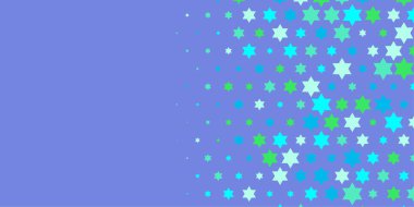 Yıldızlar İki Renkli Soyut Resimler 'i şekillendirir. Renkli yıldızların soyut duvar kağıtları, yıldızlı soyut renkli arkaplanlar. Parlak çok renkli duvar kağıdı sanatı