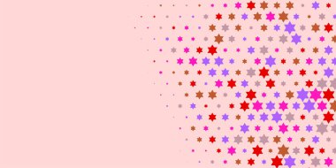 Yıldızlar İki Renkli Soyut Resimler 'i şekillendirir. Renkli yıldızların soyut duvar kağıtları, yıldızlı soyut renkli arkaplanlar. Parlak çok renkli duvar kağıdı sanatı