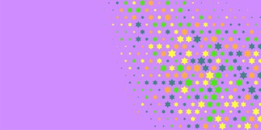 Yıldızlar İki Renkli Soyut Resimler 'i şekillendirir. Renkli yıldızların soyut duvar kağıtları, yıldızlı soyut renkli arkaplanlar. Parlak çok renkli duvar kağıdı sanatı