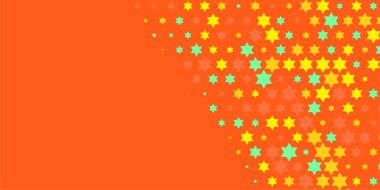 Yıldızlar İki Renkli Soyut Resimler 'i şekillendirir. Renkli yıldızların soyut duvar kağıtları, yıldızlı soyut renkli arkaplanlar. Parlak çok renkli duvar kağıdı sanatı