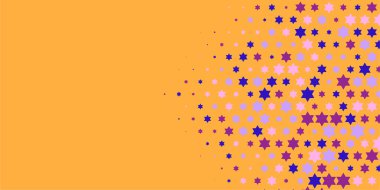 Yıldızlar İki Renkli Soyut Resimler 'i şekillendirir. Renkli yıldızların soyut duvar kağıtları, yıldızlı soyut renkli arkaplanlar. Parlak çok renkli duvar kağıdı sanatı