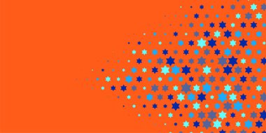 Yıldızlar İki Renkli Soyut Resimler 'i şekillendirir. Renkli yıldızların soyut duvar kağıtları, yıldızlı soyut renkli arkaplanlar. Parlak çok renkli duvar kağıdı sanatı