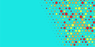 Yıldızlar İki Renkli Soyut Resimler 'i şekillendirir. Renkli yıldızların soyut duvar kağıtları, yıldızlı soyut renkli arkaplanlar. Parlak çok renkli duvar kağıdı sanatı