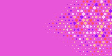 Yıldızlar İki Renkli Soyut Resimler 'i şekillendirir. Renkli yıldızların soyut duvar kağıtları, yıldızlı soyut renkli arkaplanlar. Parlak çok renkli duvar kağıdı sanatı