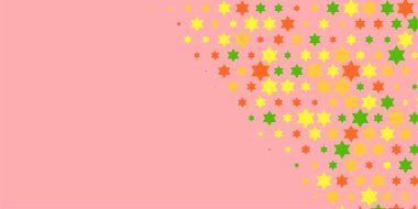 Yıldızlar İki Renkli Soyut Resimler 'i şekillendirir. Renkli yıldızların soyut duvar kağıtları, yıldızlı soyut renkli arkaplanlar. Parlak çok renkli duvar kağıdı sanatı