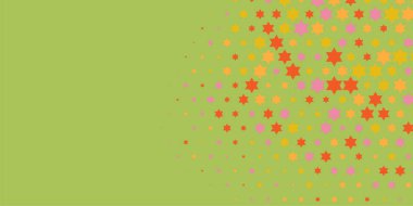 Yıldızlar İki Renkli Soyut Resimler 'i şekillendirir. Renkli yıldızların soyut duvar kağıtları, yıldızlı soyut renkli arkaplanlar. Parlak çok renkli duvar kağıdı sanatı