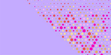 Yıldızlar İki Renkli Soyut Resimler 'i şekillendirir. Renkli yıldızların soyut duvar kağıtları, yıldızlı soyut renkli arkaplanlar. Parlak çok renkli duvar kağıdı sanatı