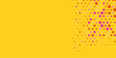 Yıldızlar İki Renkli Soyut Resimler 'i şekillendirir. Renkli yıldızların soyut duvar kağıtları, yıldızlı soyut renkli arkaplanlar. Parlak çok renkli duvar kağıdı sanatı