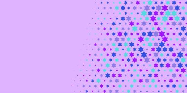 Yıldızlar İki Renkli Soyut Resimler 'i şekillendirir. Renkli yıldızların soyut duvar kağıtları, yıldızlı soyut renkli arkaplanlar. Parlak çok renkli duvar kağıdı sanatı