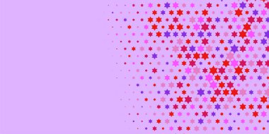 Yıldızlar İki Renkli Soyut Resimler 'i şekillendirir. Renkli yıldızların soyut duvar kağıtları, yıldızlı soyut renkli arkaplanlar. Parlak çok renkli duvar kağıdı sanatı