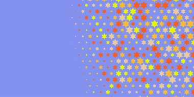 Yıldızlar İki Renkli Soyut Resimler 'i şekillendirir. Renkli yıldızların soyut duvar kağıtları, yıldızlı soyut renkli arkaplanlar. Parlak çok renkli duvar kağıdı sanatı