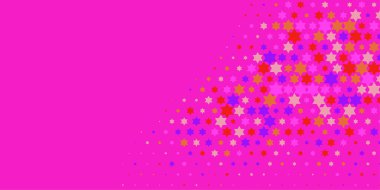 Yıldızlar İki Renkli Soyut Resimler 'i şekillendirir. Renkli yıldızların soyut duvar kağıtları, yıldızlı soyut renkli arkaplanlar. Parlak çok renkli duvar kağıdı sanatı