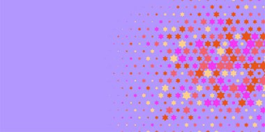 Yıldızlar İki Renkli Soyut Resimler 'i şekillendirir. Renkli yıldızların soyut duvar kağıtları, yıldızlı soyut renkli arkaplanlar. Parlak çok renkli duvar kağıdı sanatı