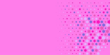 Yıldızlar İki Renkli Soyut Resimler 'i şekillendirir. Renkli yıldızların soyut duvar kağıtları, yıldızlı soyut renkli arkaplanlar. Parlak çok renkli duvar kağıdı sanatı