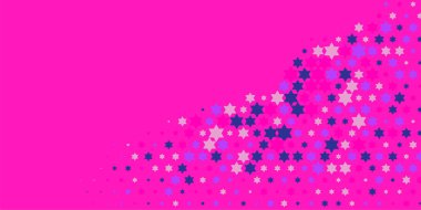 Yıldızlar İki Renkli Soyut Resimler 'i şekillendirir. Renkli yıldızların soyut duvar kağıtları, yıldızlı soyut renkli arkaplanlar. Parlak çok renkli duvar kağıdı sanatı
