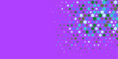 Yıldızlar İki Renkli Soyut Resimler 'i şekillendirir. Renkli yıldızların soyut duvar kağıtları, yıldızlı soyut renkli arkaplanlar. Parlak çok renkli duvar kağıdı sanatı