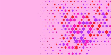 Yıldızlar İki Renkli Soyut Resimler 'i şekillendirir. Renkli yıldızların soyut duvar kağıtları, yıldızlı soyut renkli arkaplanlar. Parlak çok renkli duvar kağıdı sanatı