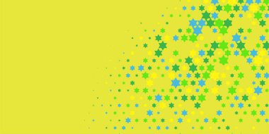 Yıldızlar İki Renkli Soyut Resimler 'i şekillendirir. Renkli yıldızların soyut duvar kağıtları, yıldızlı soyut renkli arkaplanlar. Parlak çok renkli duvar kağıdı sanatı