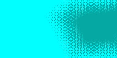 Siyah arkaplan üzerinde soyut modern renkli üçgenler, metin üçgeni için kopya alanı, Soyut Sancak arka planı yumuşak renk gölgeleri, renkli üçgenlerle soyut arkaplan