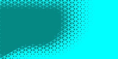 Siyah arkaplan üzerinde soyut modern renkli üçgenler, metin üçgeni için kopya alanı, Soyut Sancak arka planı yumuşak renk gölgeleri, renkli üçgenlerle soyut arkaplan