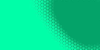 Siyah arkaplan üzerinde soyut modern renkli üçgenler, metin üçgeni için kopya alanı, Soyut Sancak arka planı yumuşak renk gölgeleri, renkli üçgenlerle soyut arkaplan