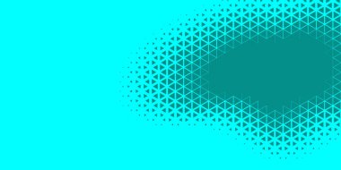 Siyah arkaplan üzerinde soyut modern renkli üçgenler, metin üçgeni için kopya alanı, Soyut Sancak arka planı yumuşak renk gölgeleri, renkli üçgenlerle soyut arkaplan